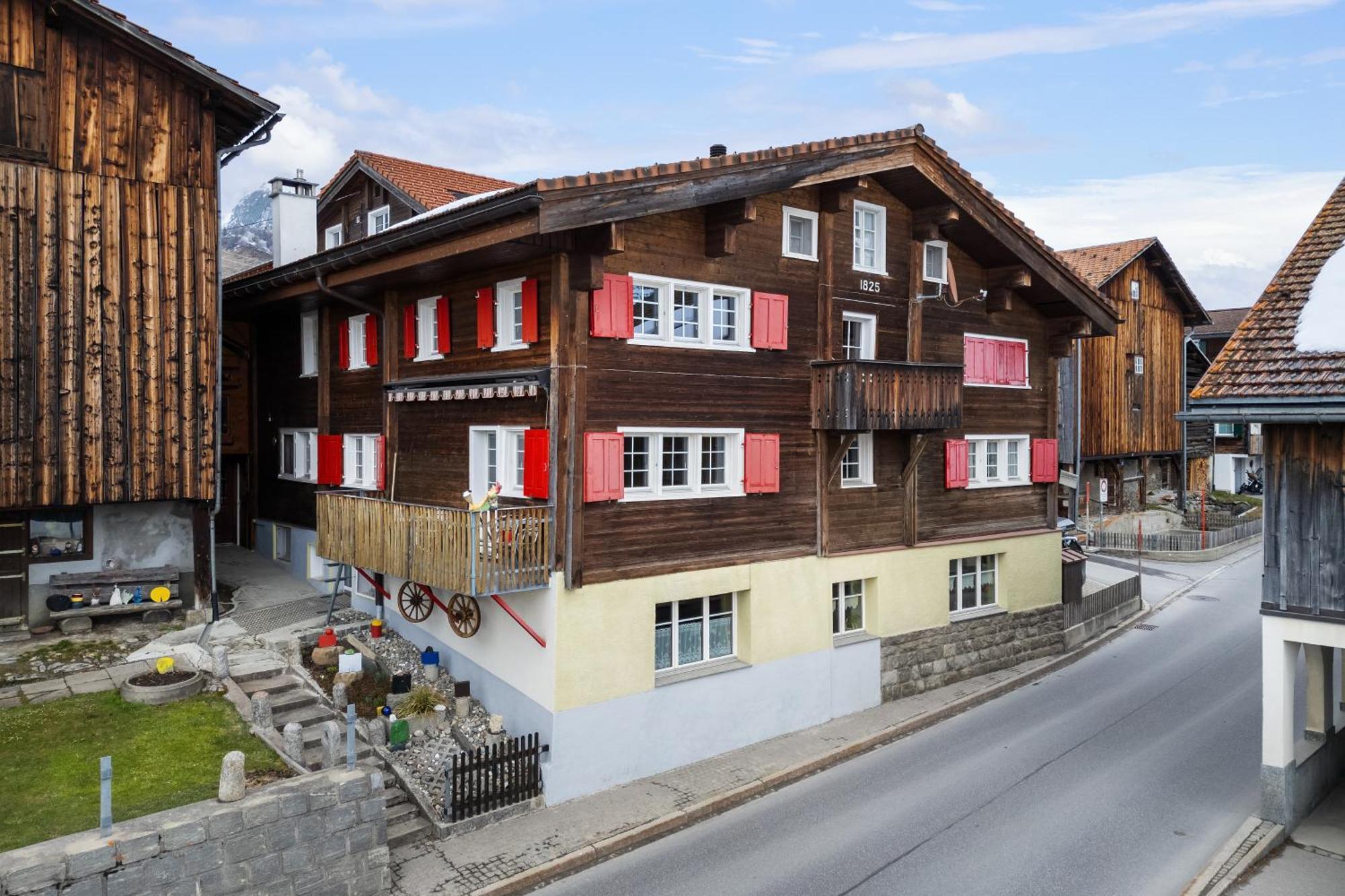 Apartment Via Alpsu - 24-7 Self Check-In Sedrun Esterno foto